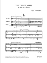 Tre Piccoli Pezzi - Aldo Clementi - Partition - Grand format